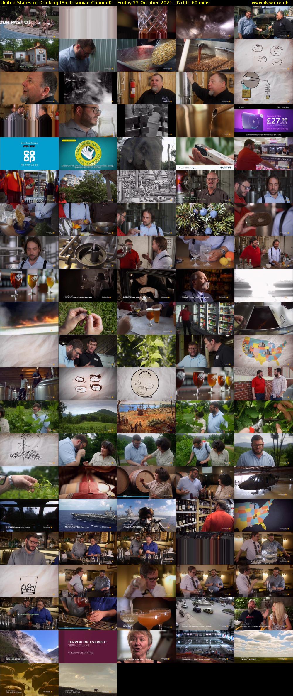 United States of Drinking (Smithsonian Channel) Friday 22 October 2021 02:00 - 03:00