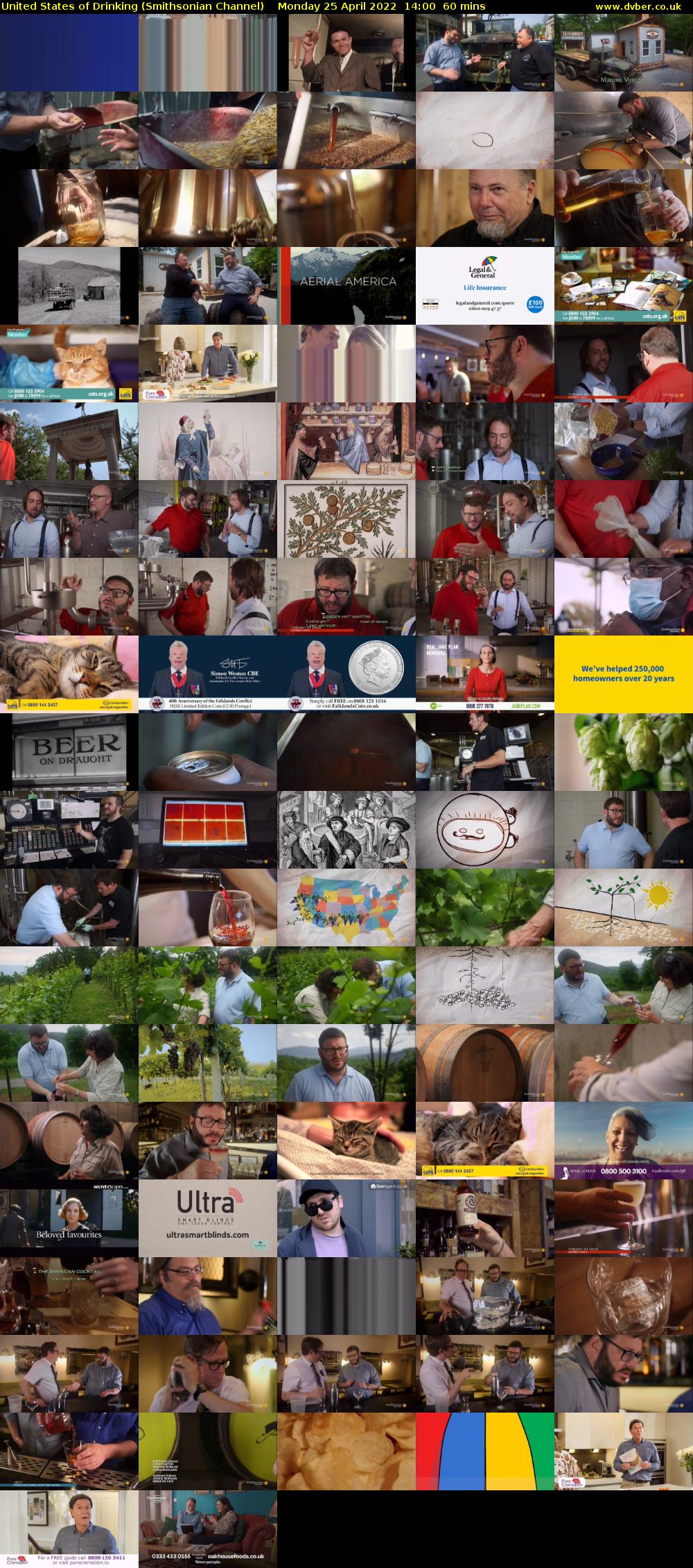 United States of Drinking (Smithsonian Channel) Monday 25 April 2022 14:00 - 15:00