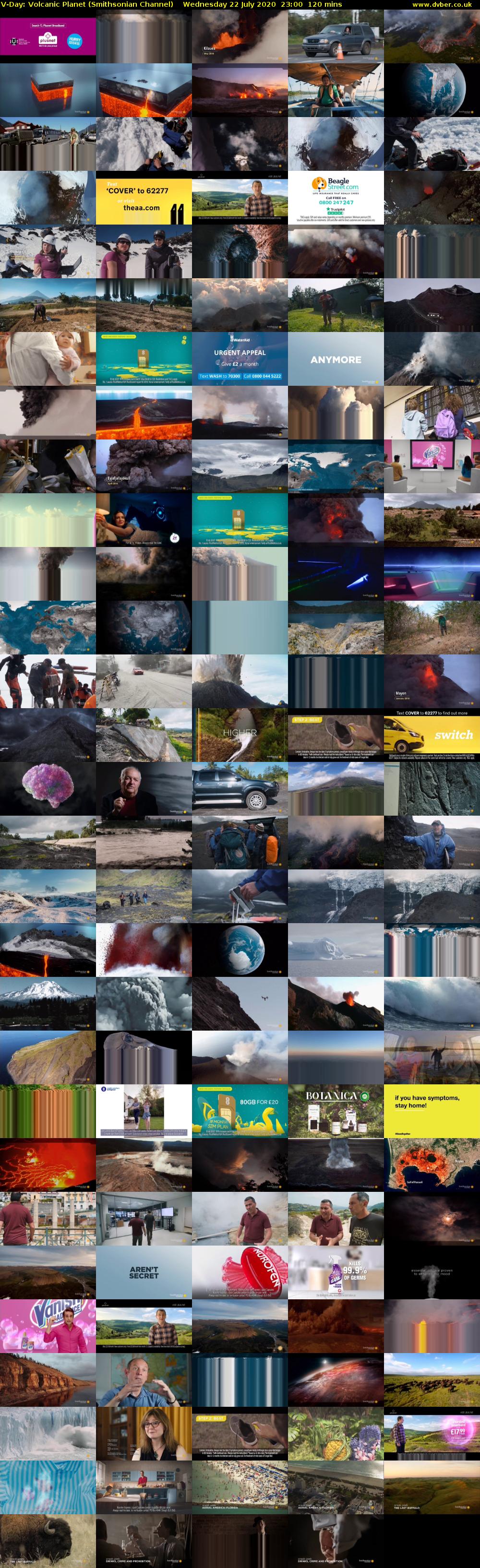V-Day: Volcanic Planet (Smithsonian Channel) Wednesday 22 July 2020 23:00 - 01:00