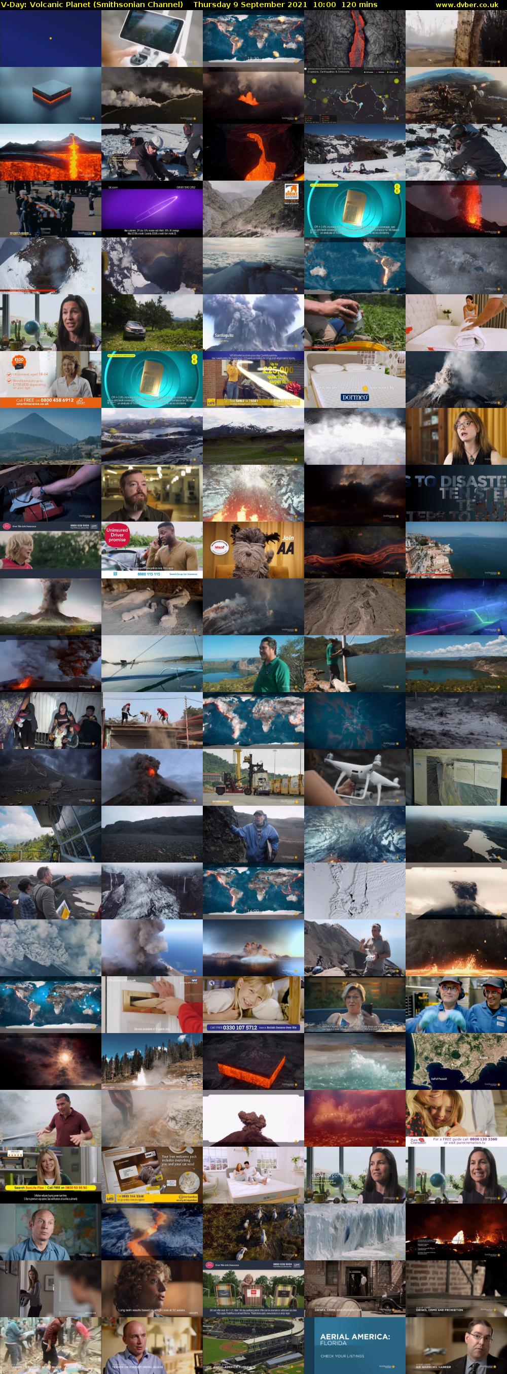 V-Day: Volcanic Planet (Smithsonian Channel) Thursday 9 September 2021 11:00 - 13:00