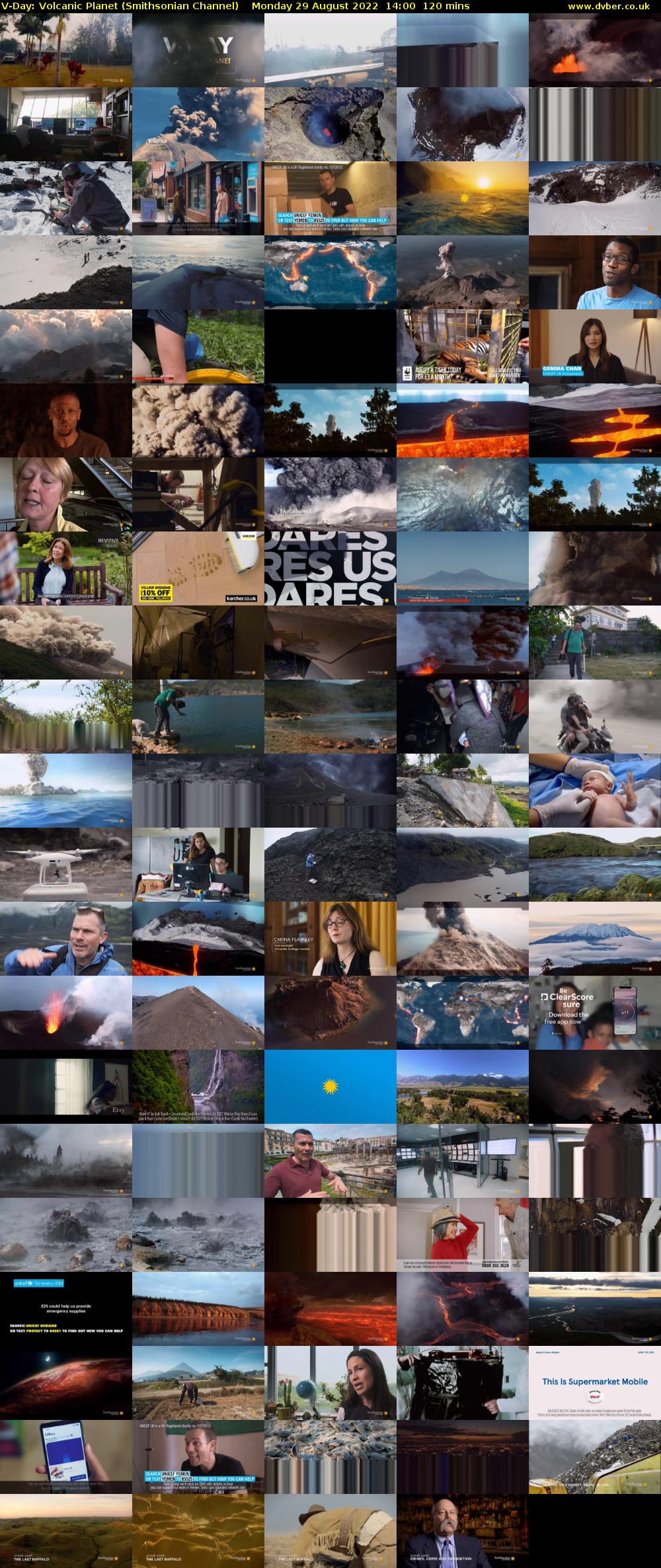 V-Day: Volcanic Planet (Smithsonian Channel) Monday 29 August 2022 14:00 - 16:00