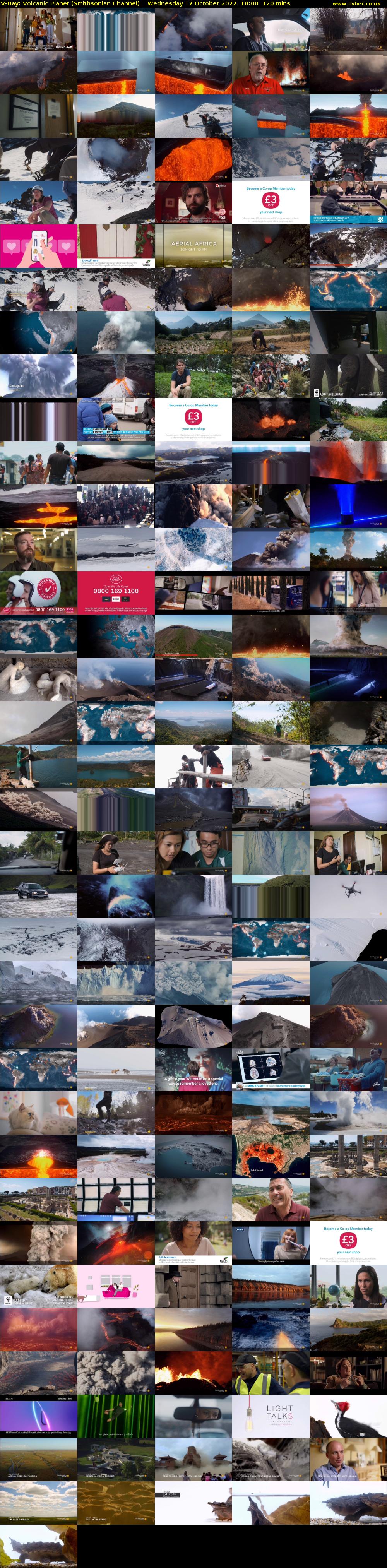 V-Day: Volcanic Planet (Smithsonian Channel) Wednesday 12 October 2022 18:00 - 20:00