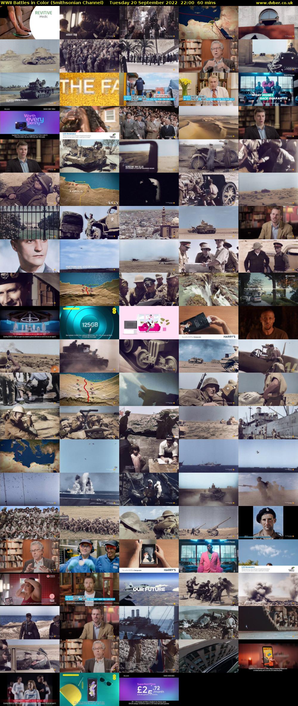 WWII Battles in Color (Smithsonian Channel) Tuesday 20 September 2022 22:00 - 23:00