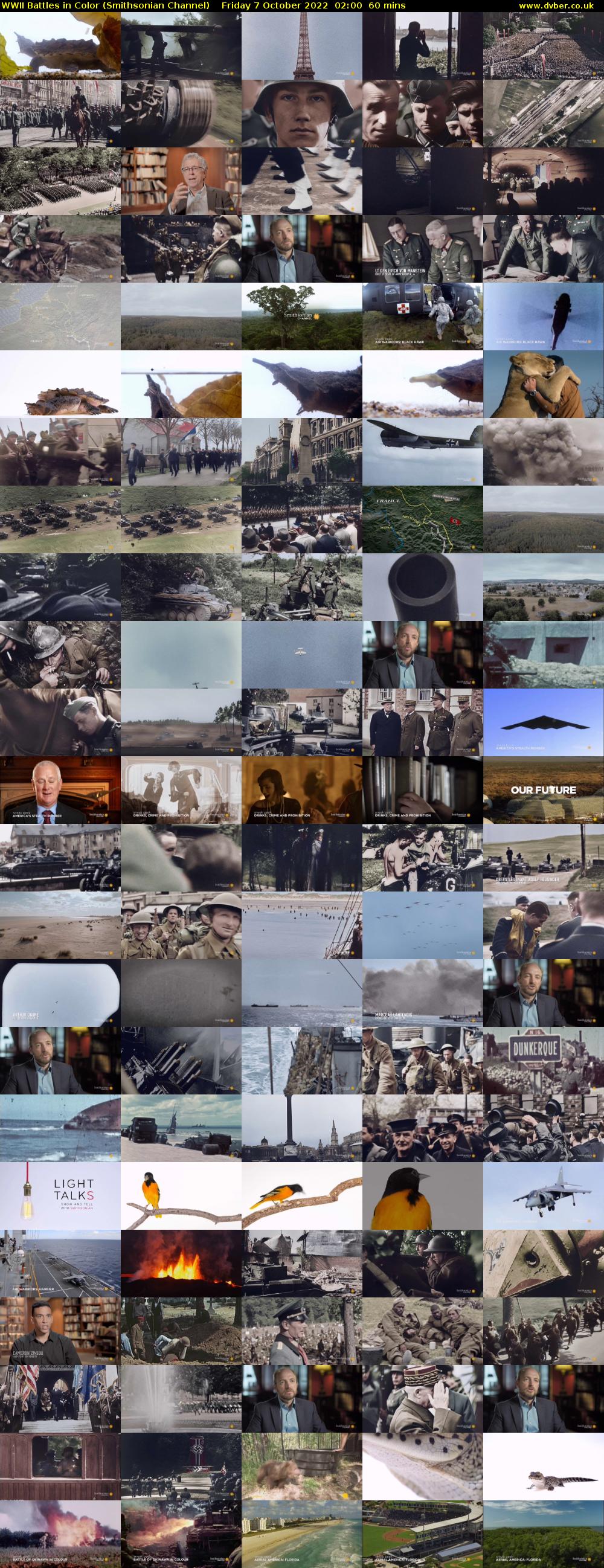 WWII Battles in Color (Smithsonian Channel) Friday 7 October 2022 02:00 - 03:00