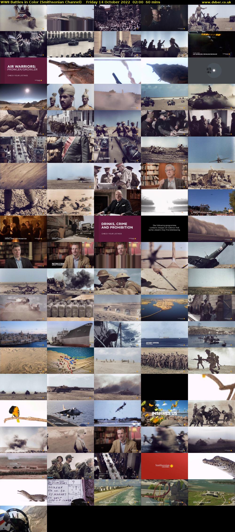 WWII Battles in Color (Smithsonian Channel) Friday 14 October 2022 02:00 - 03:00