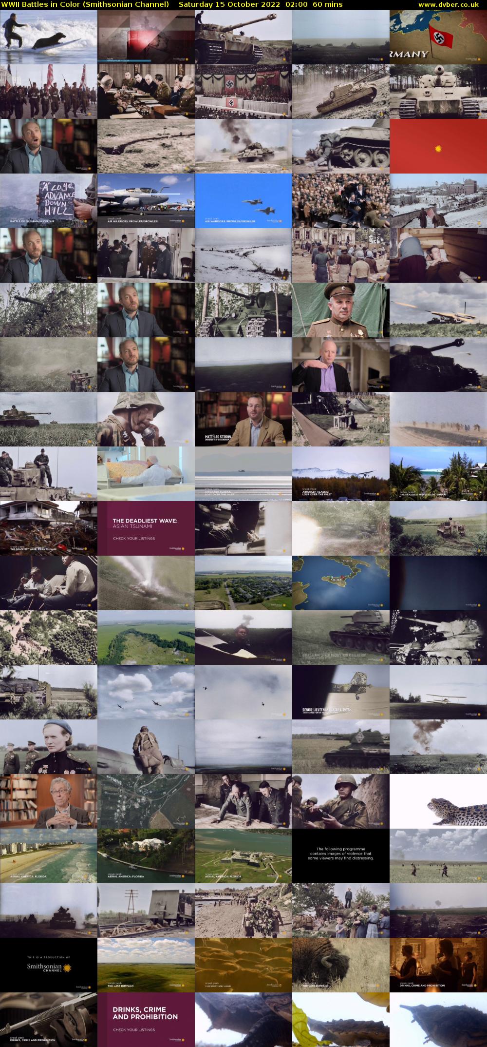 WWII Battles in Color (Smithsonian Channel) Saturday 15 October 2022 02:00 - 03:00