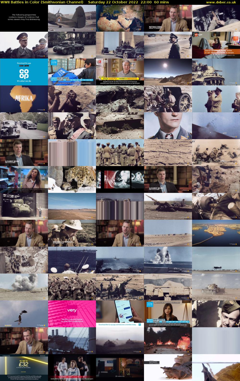 WWII Battles in Color (Smithsonian Channel) Saturday 22 October 2022 22:00 - 23:00
