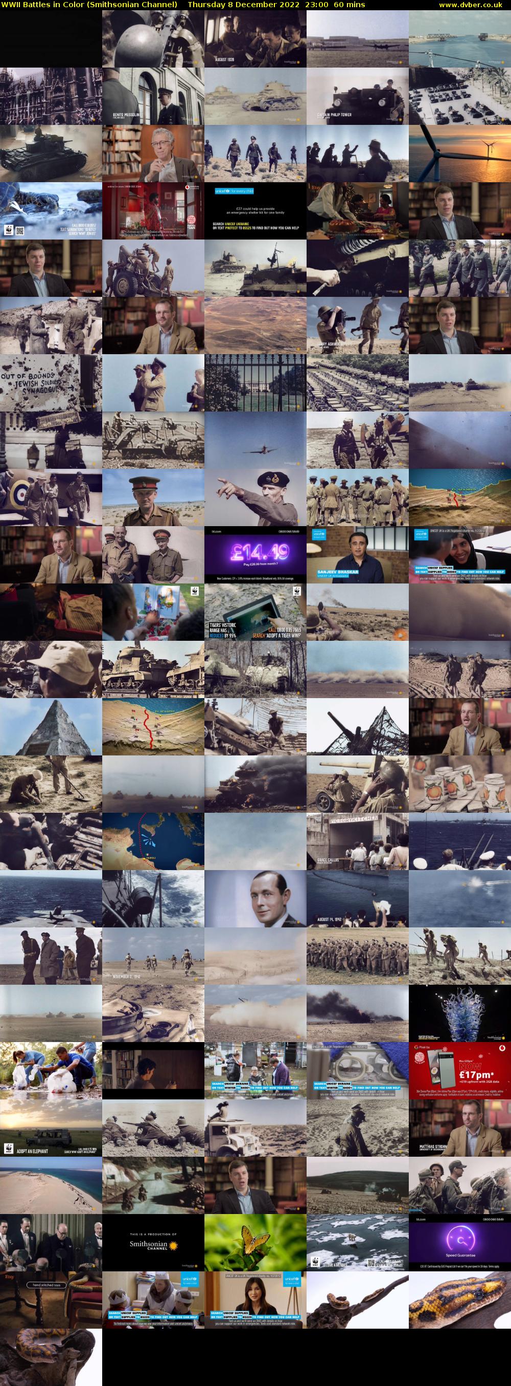 WWII Battles in Color (Smithsonian Channel) Thursday 8 December 2022 23:00 - 00:00