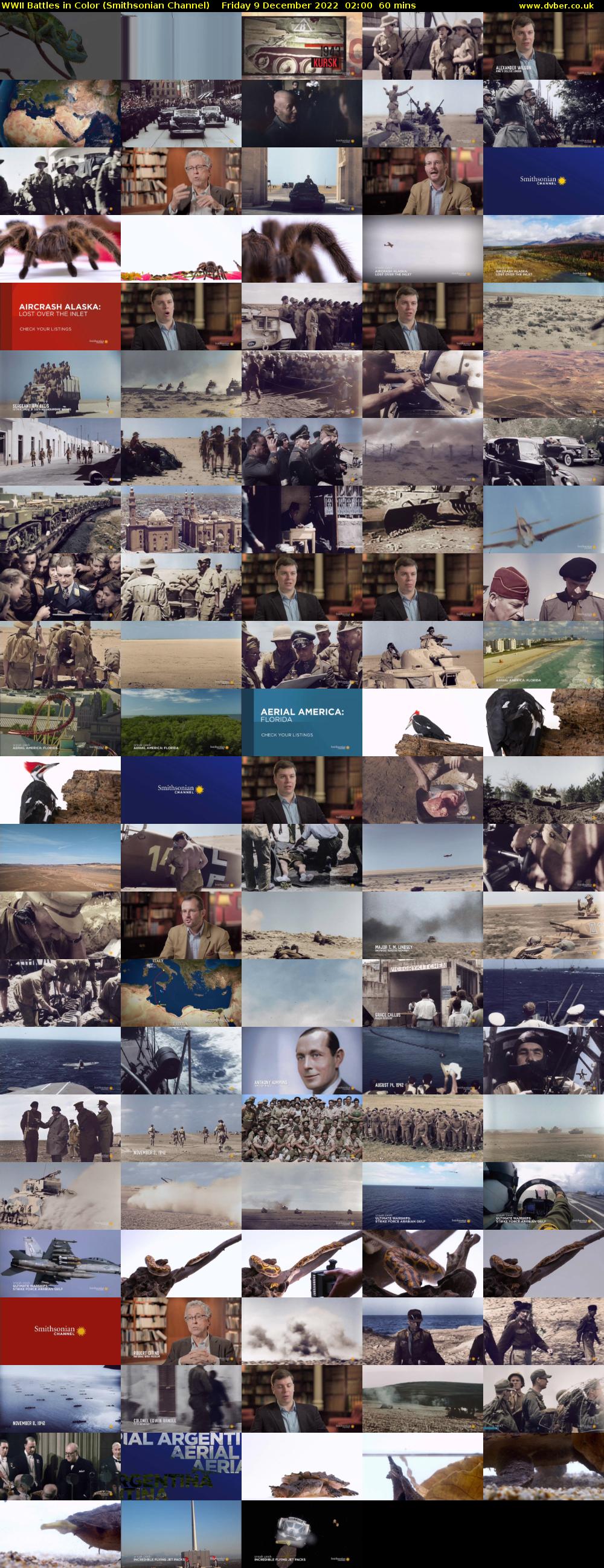 WWII Battles in Color (Smithsonian Channel) Friday 9 December 2022 02:00 - 03:00