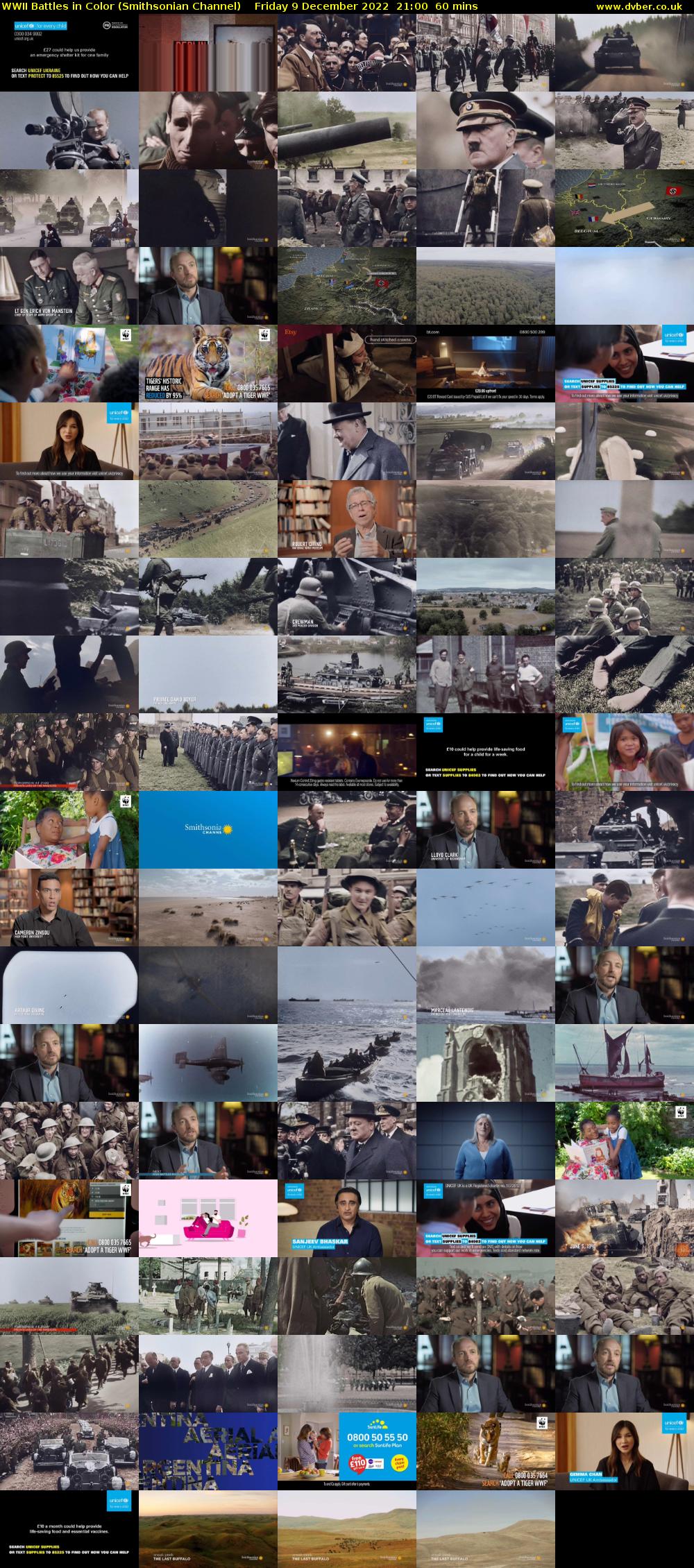 WWII Battles in Color (Smithsonian Channel) Friday 9 December 2022 21:00 - 22:00