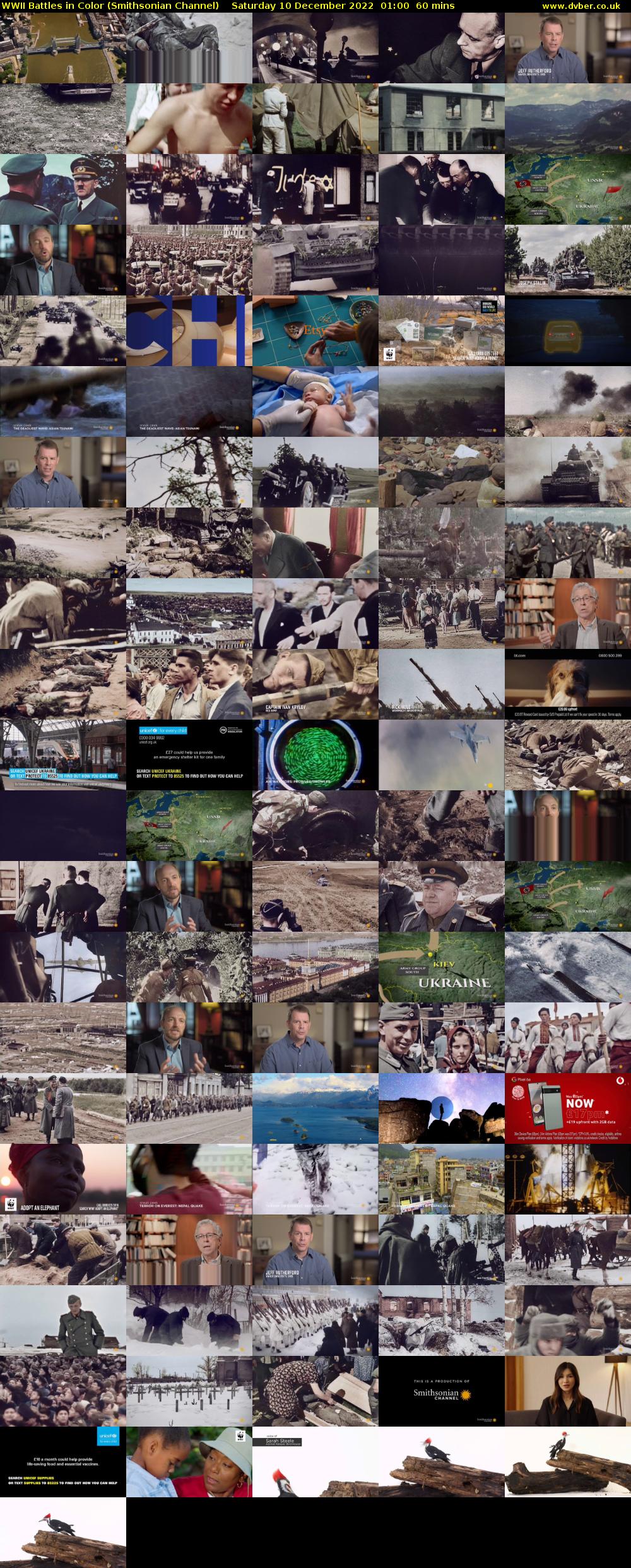 WWII Battles in Color (Smithsonian Channel) Saturday 10 December 2022 01:00 - 02:00