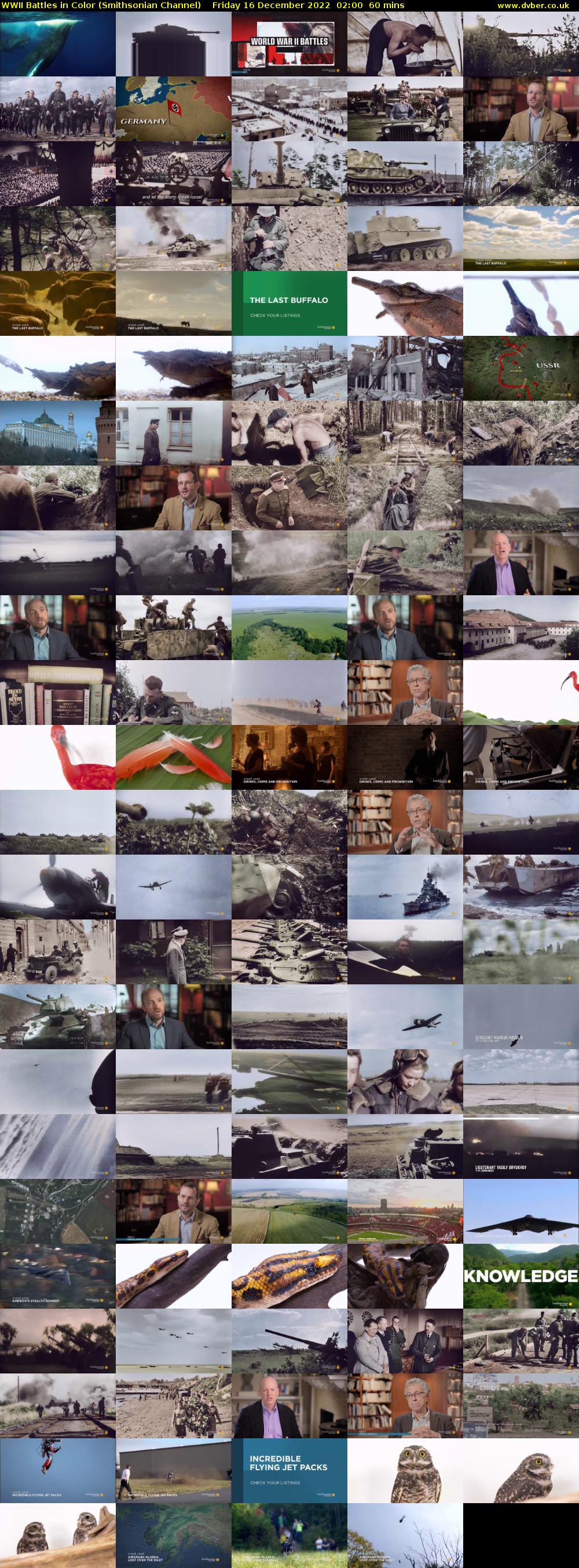 WWII Battles in Color (Smithsonian Channel) Friday 16 December 2022 02:00 - 03:00