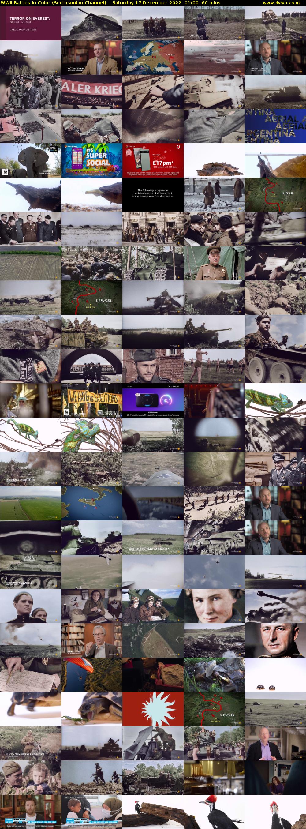 WWII Battles in Color (Smithsonian Channel) Saturday 17 December 2022 01:00 - 02:00