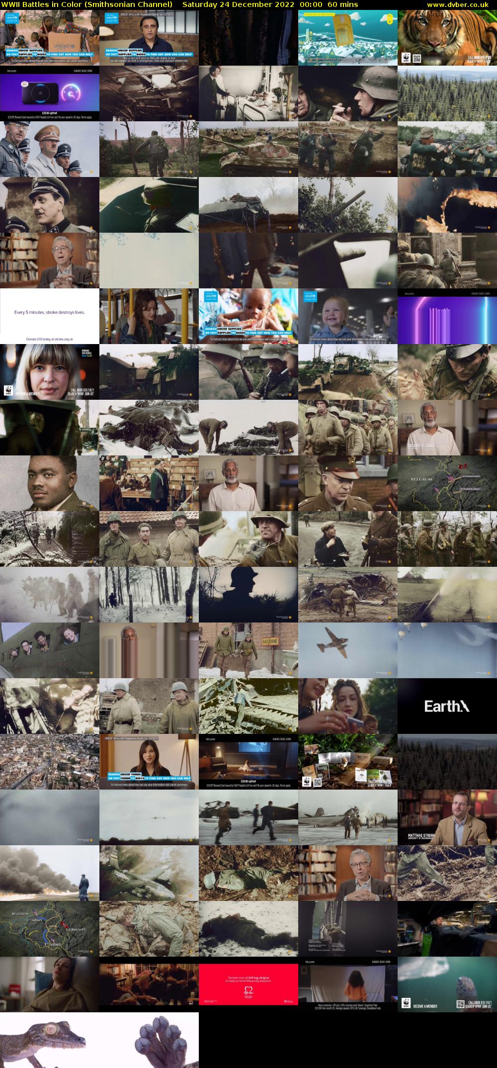 WWII Battles in Color (Smithsonian Channel) Saturday 24 December 2022 00:00 - 01:00