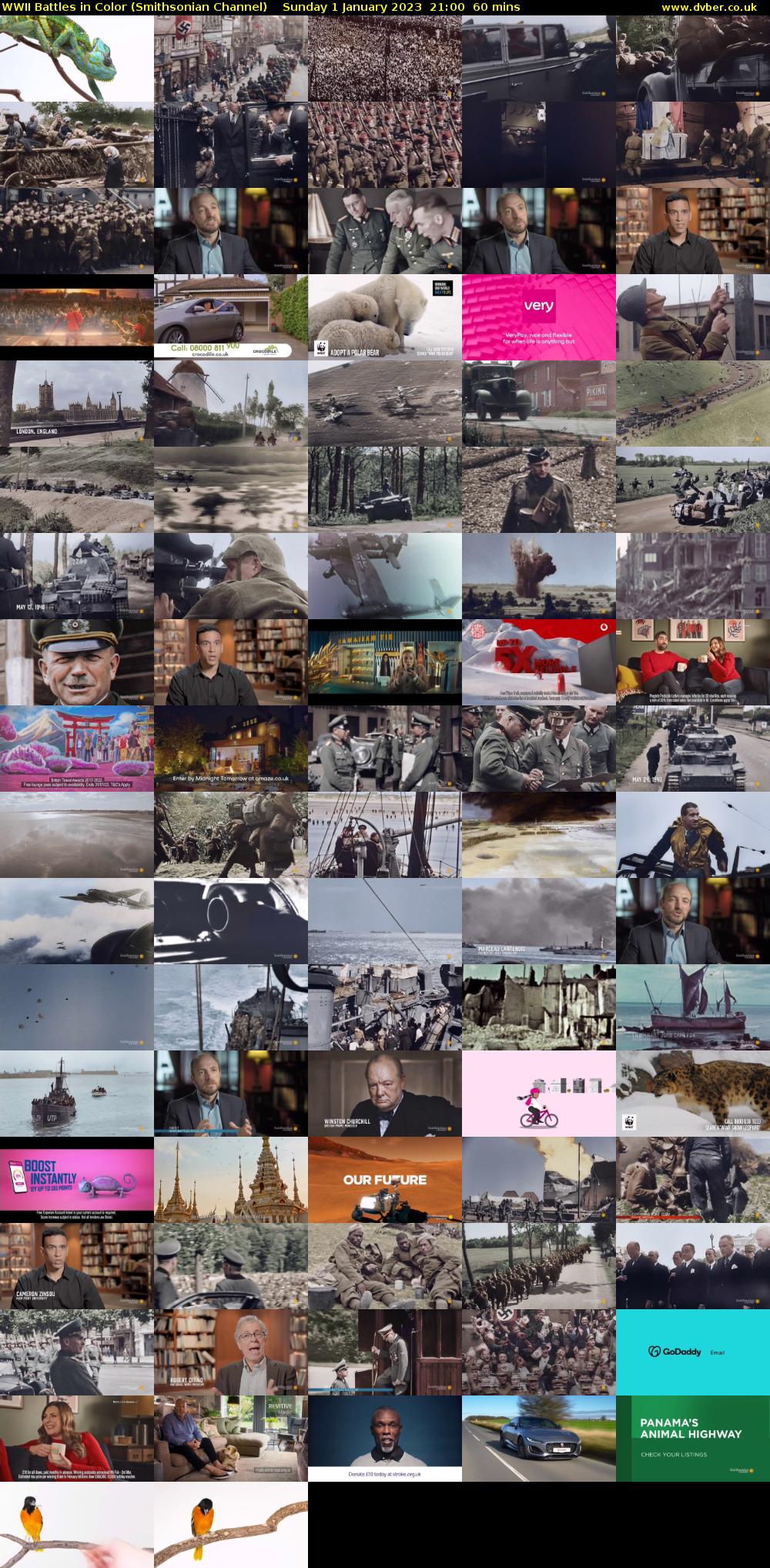 WWII Battles in Color (Smithsonian Channel) Sunday 1 January 2023 21:00 - 22:00