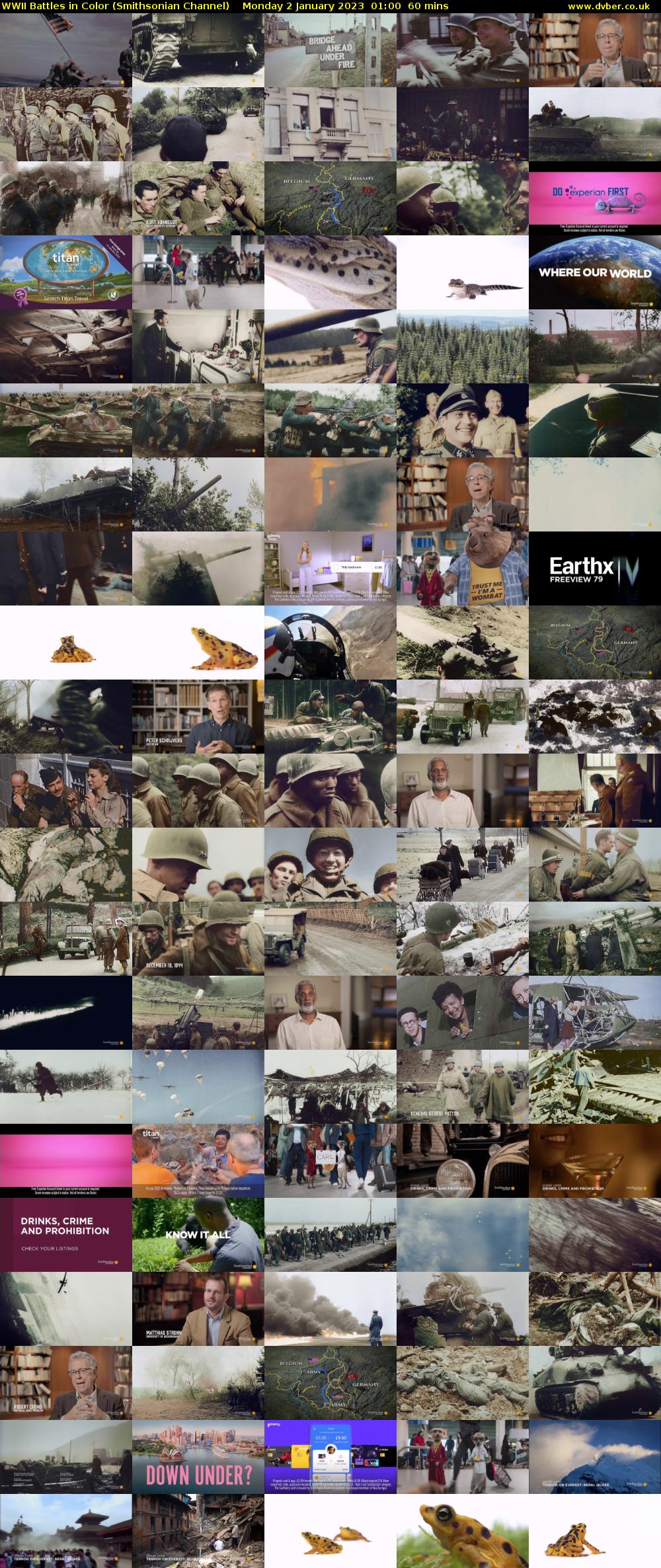 WWII Battles in Color (Smithsonian Channel) Monday 2 January 2023 01:00 - 02:00