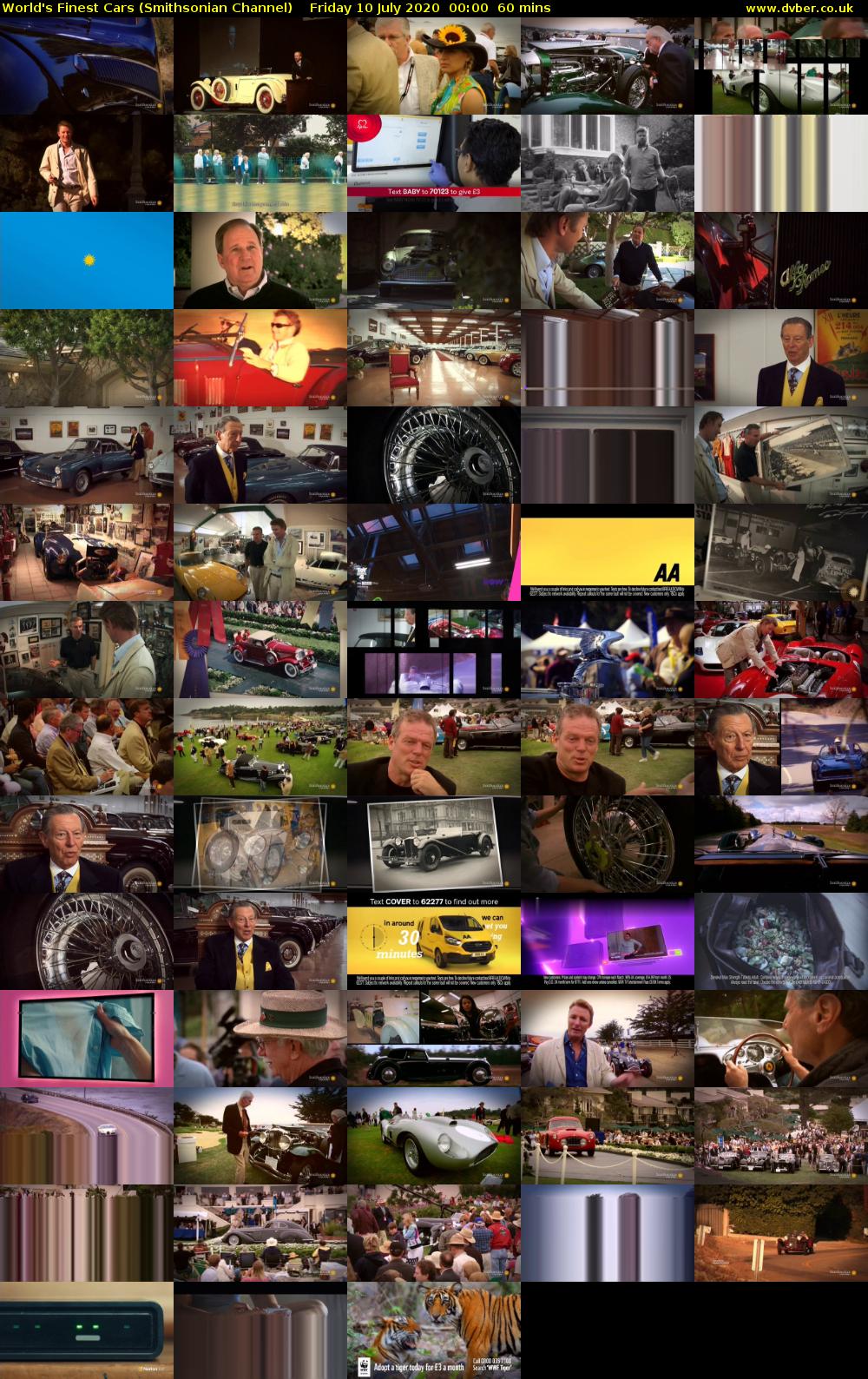 World's Finest Cars (Smithsonian Channel) Friday 10 July 2020 00:00 - 01:00