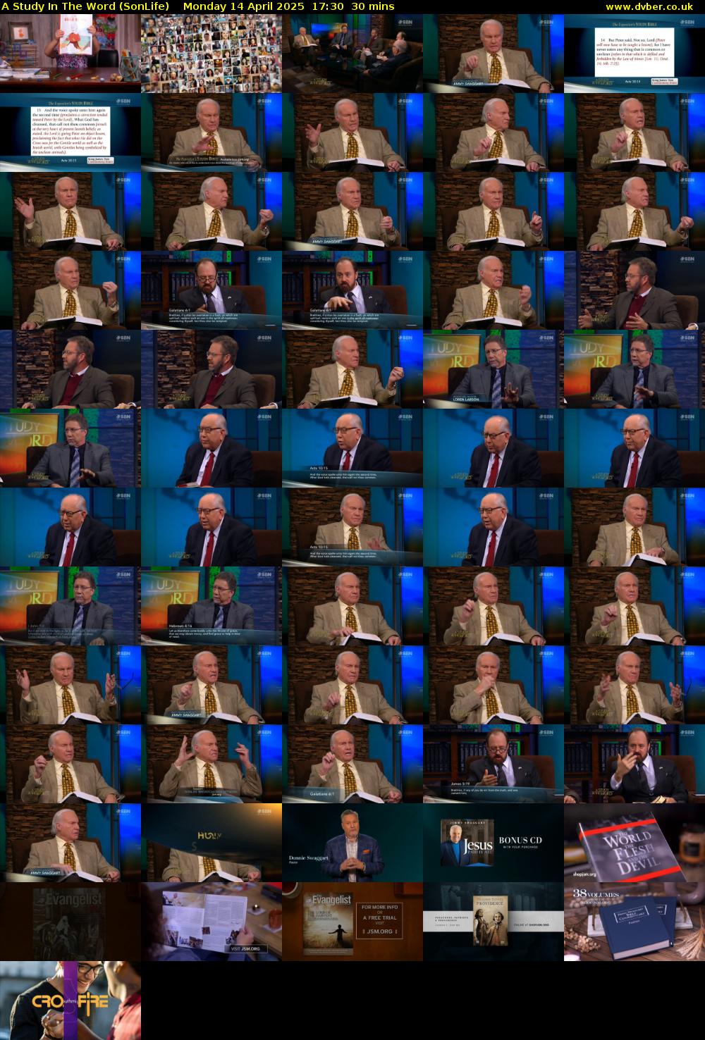 A Study In The Word (SonLife) Monday 14 April 2025 17:30 - 18:00