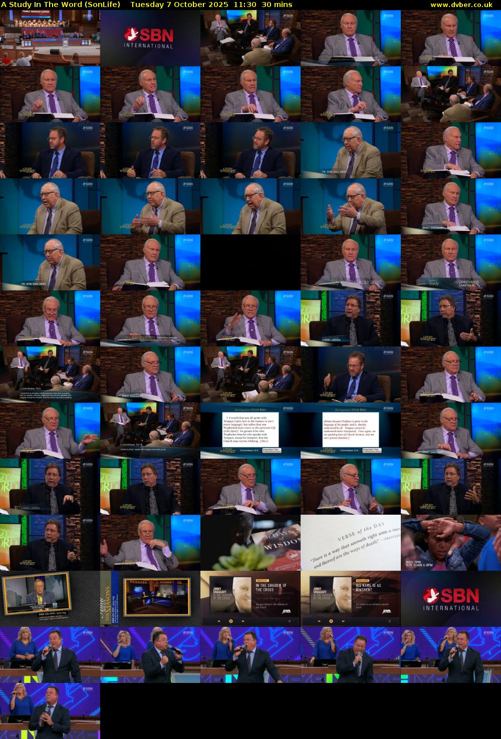 A Study In The Word (SonLife) Tuesday 7 October 2025 11:30 - 12:00