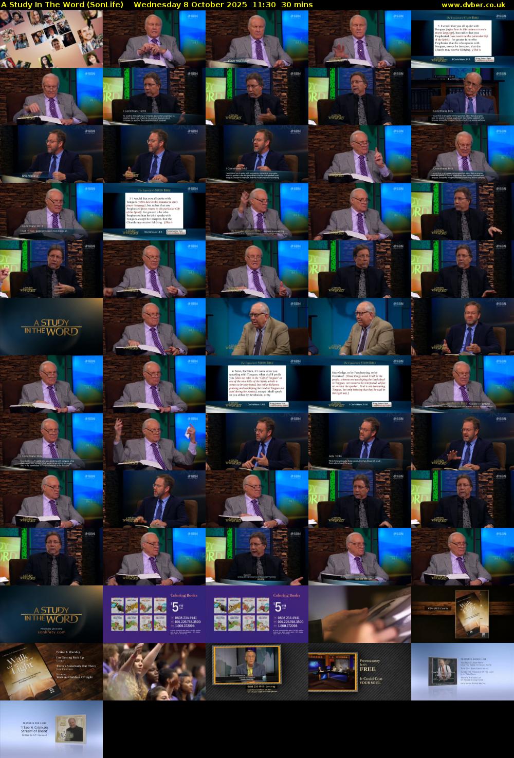 A Study In The Word (SonLife) Wednesday 8 October 2025 11:30 - 12:00