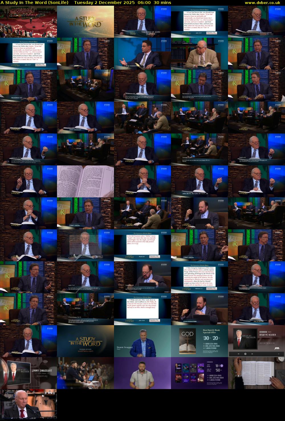 A Study In The Word (SonLife) Tuesday 2 December 2025 06:00 - 06:30