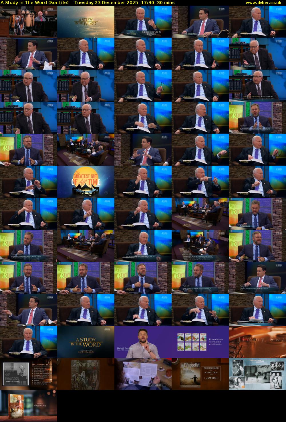 A Study In The Word (SonLife) Tuesday 23 December 2025 17:30 - 18:00