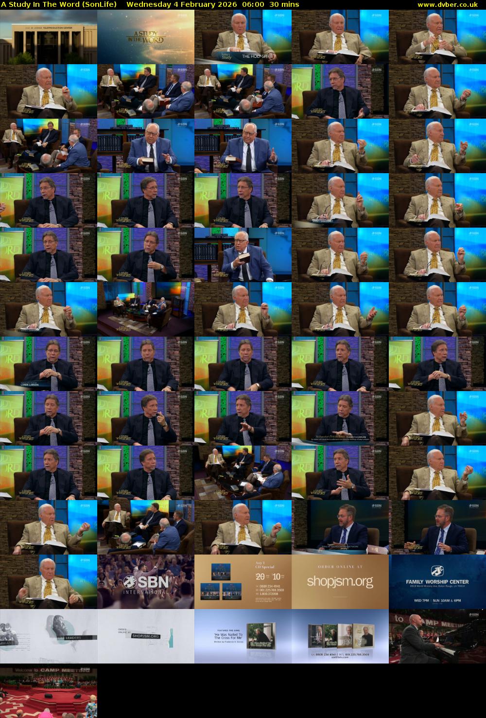 A Study In The Word (SonLife) Wednesday 4 February 2026 06:00 - 06:30