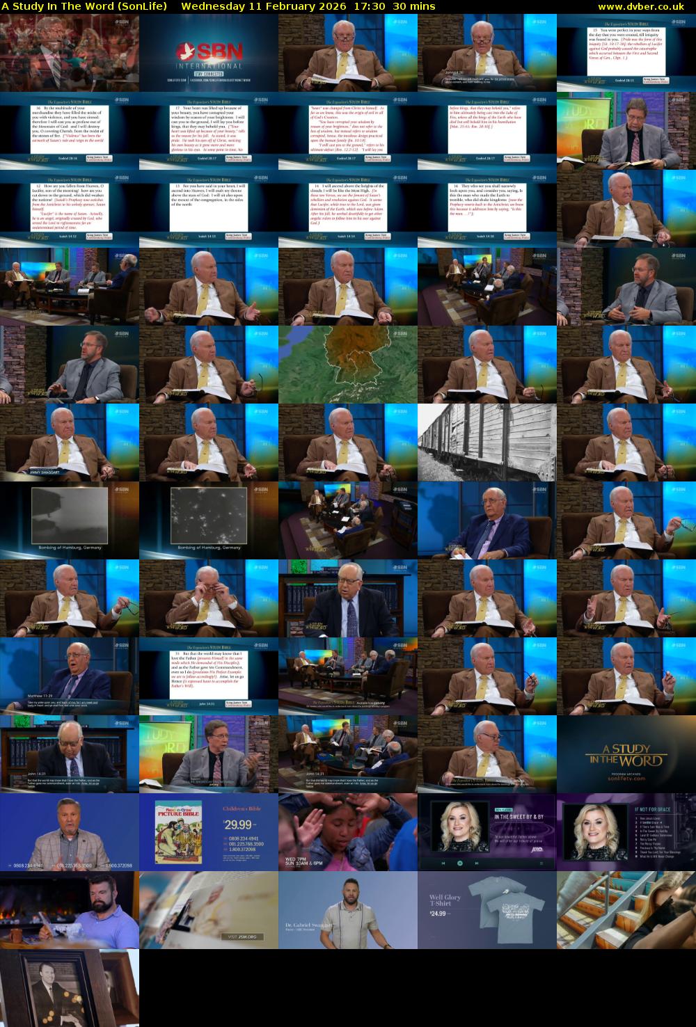 A Study In The Word (SonLife) Wednesday 11 February 2026 17:30 - 18:00