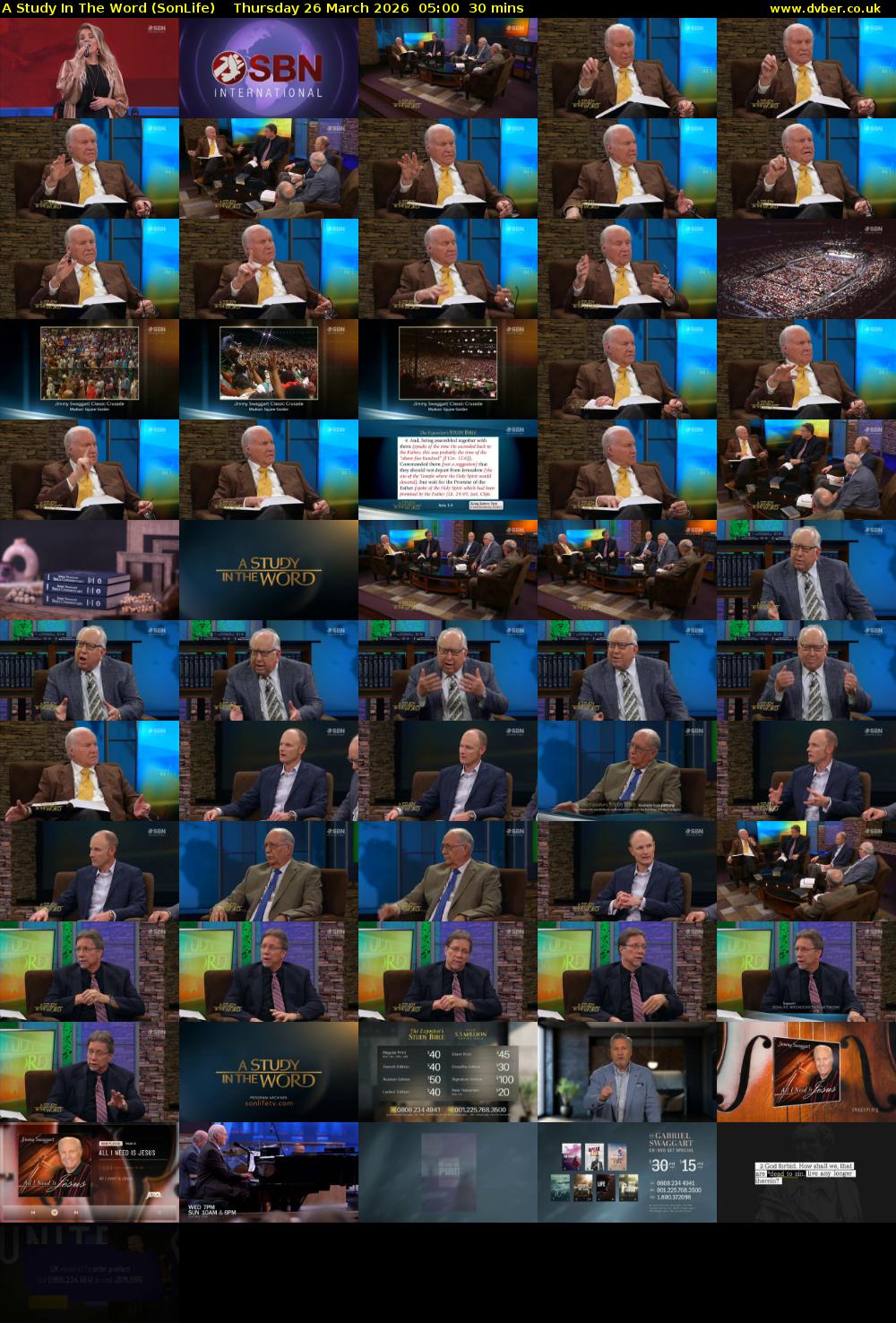 A Study In The Word (SonLife) Thursday 26 March 2026 05:00 - 05:30