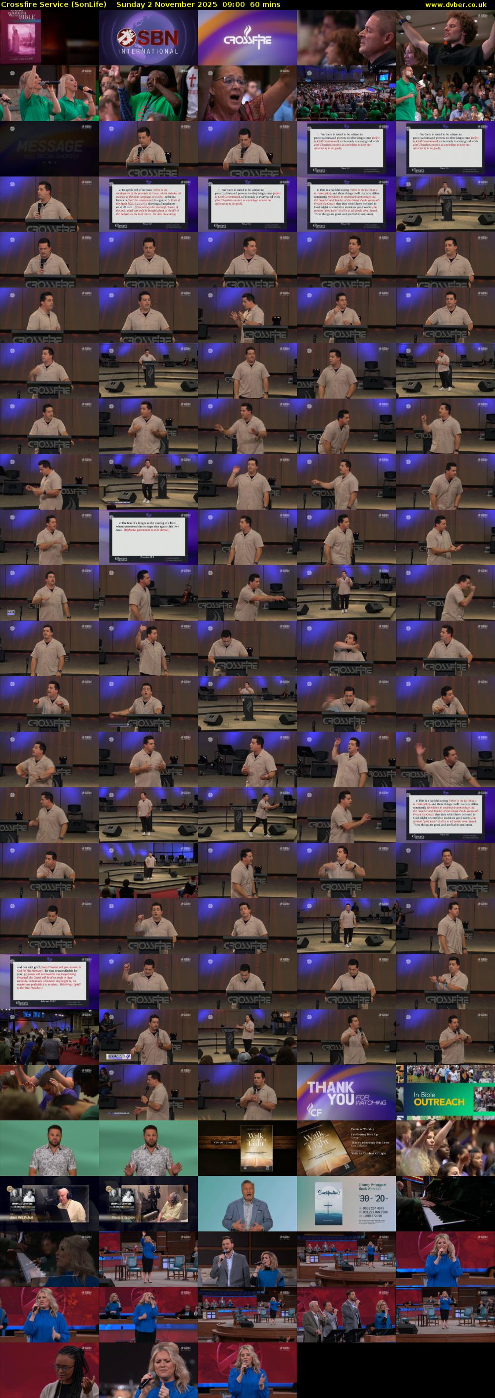 Crossfire Service (SonLife) Sunday 2 November 2025 09:00 - 10:00