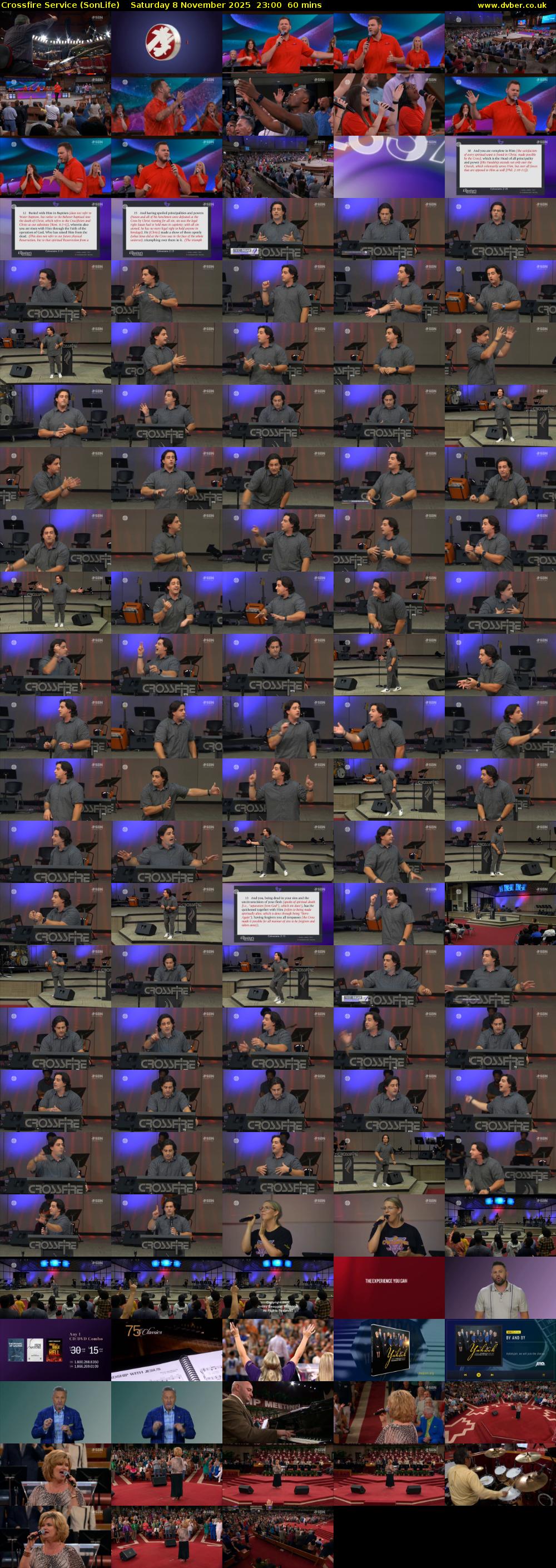 Crossfire Service (SonLife) Saturday 8 November 2025 23:00 - 00:00