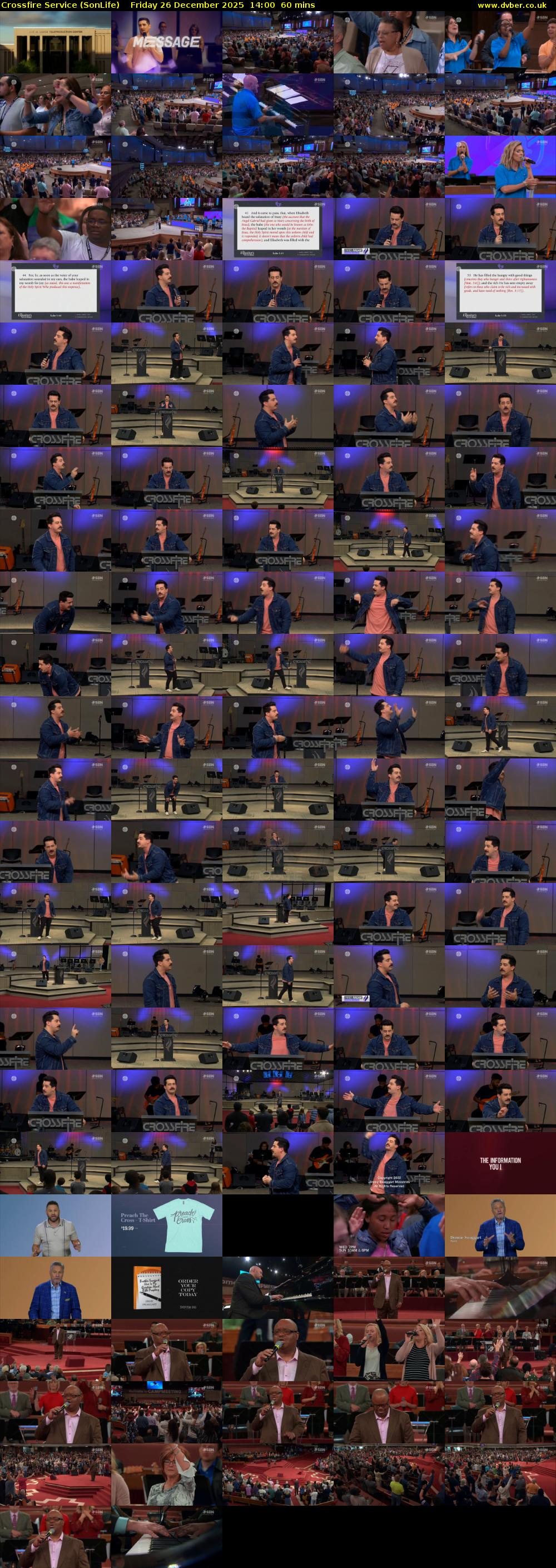 Crossfire Service (SonLife) Friday 26 December 2025 14:00 - 15:00