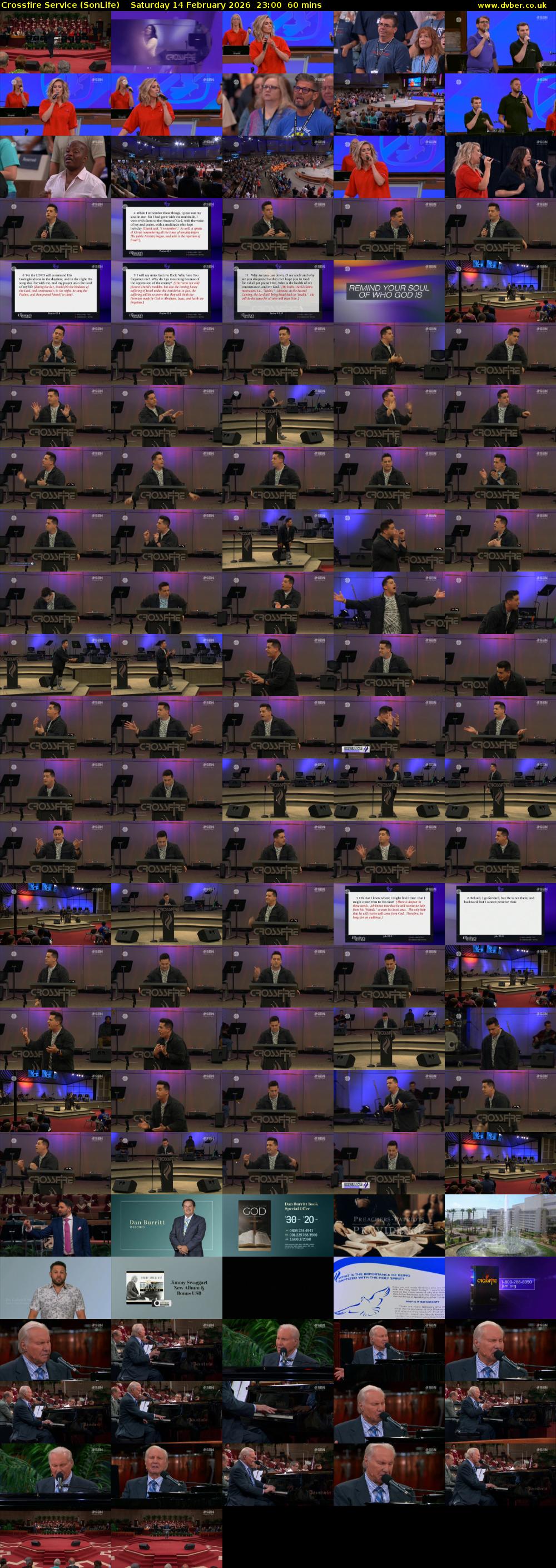 Crossfire Service (SonLife) Saturday 14 February 2026 23:00 - 00:00