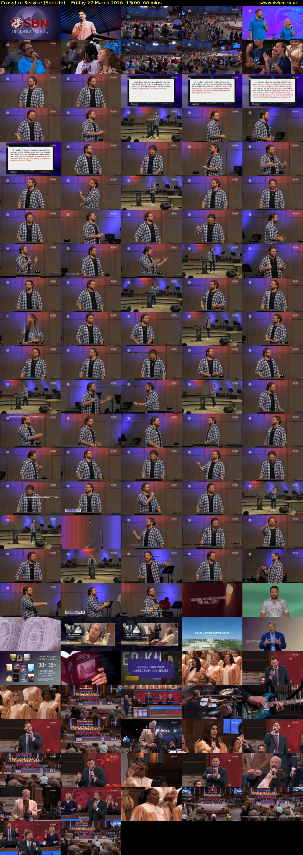 Crossfire Service (SonLife) Friday 27 March 2026 13:00 - 14:00