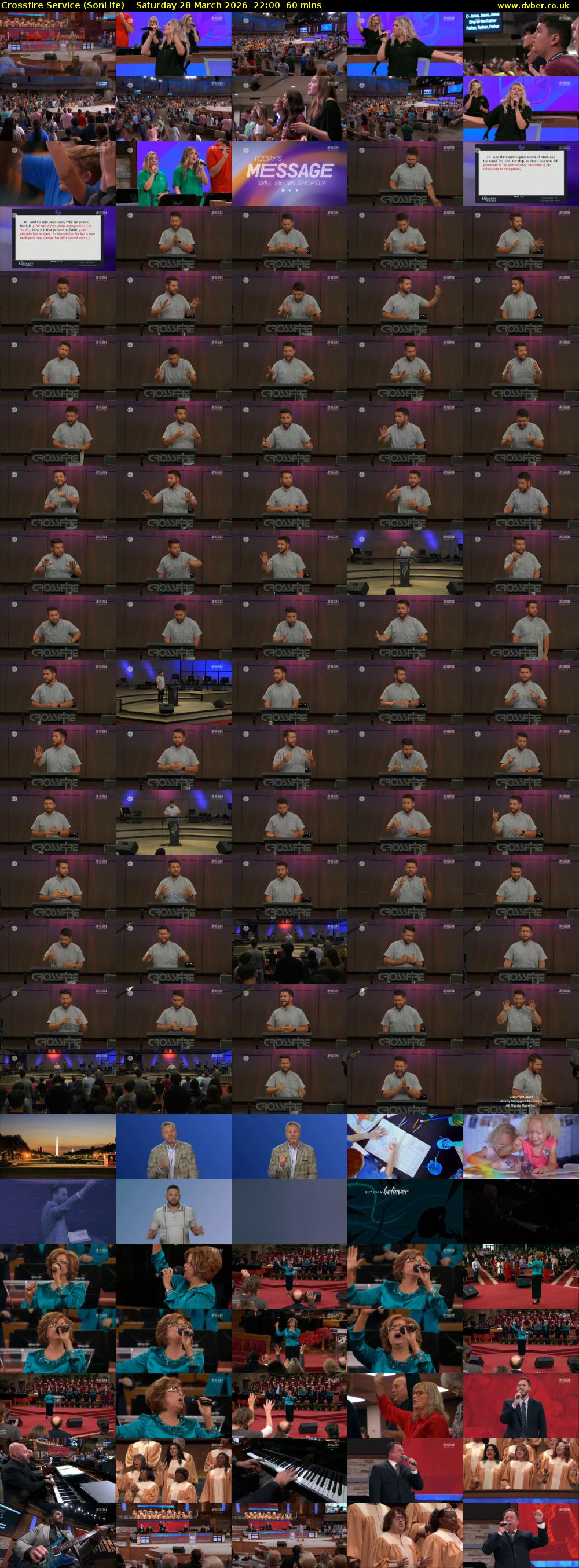 Crossfire Service (SonLife) Saturday 28 March 2026 22:00 - 23:00