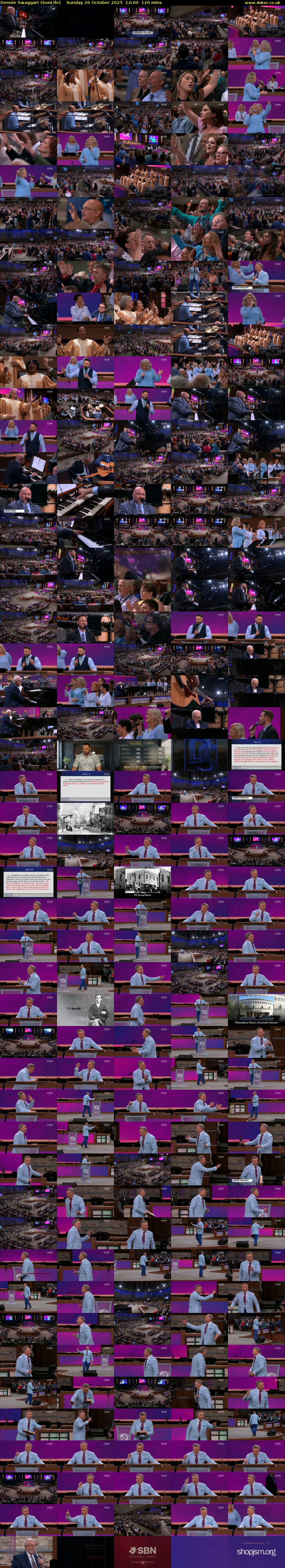 Donnie Swaggart (SonLife) Sunday 26 October 2025 12:00 - 14:00