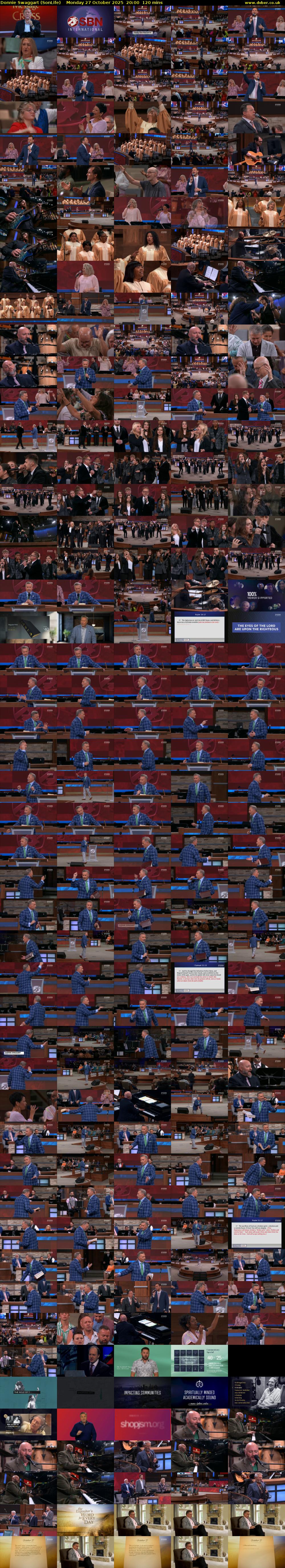 Donnie Swaggart (SonLife) Monday 27 October 2025 20:00 - 22:00