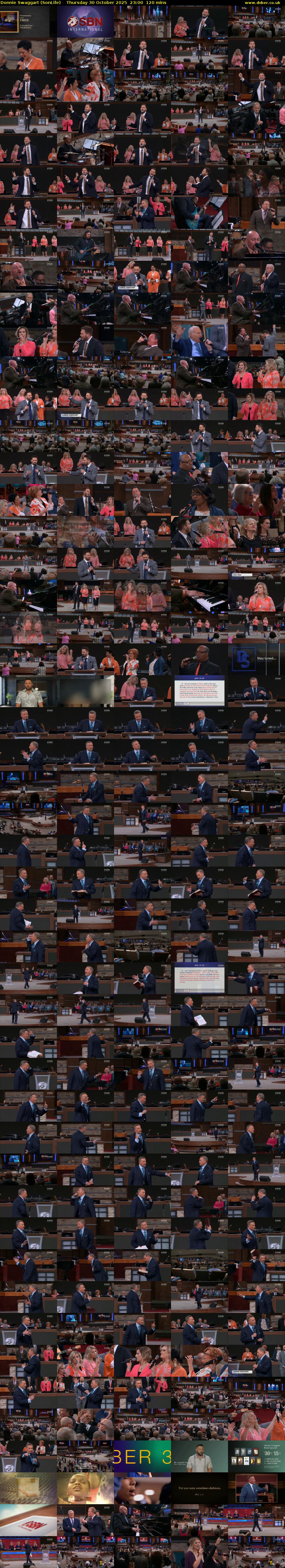 Donnie Swaggart (SonLife) Thursday 30 October 2025 23:00 - 01:00