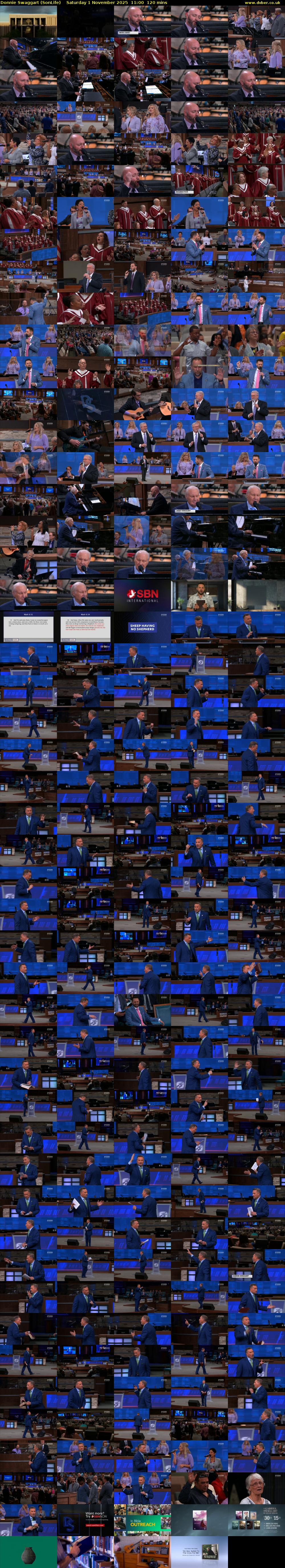 Donnie Swaggart (SonLife) Saturday 1 November 2025 11:00 - 13:00