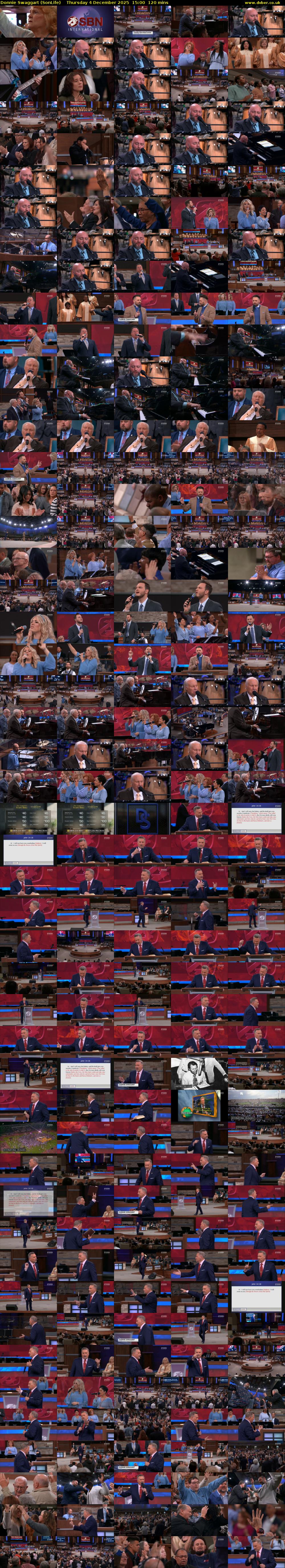 Donnie Swaggart (SonLife) Thursday 4 December 2025 15:00 - 17:00