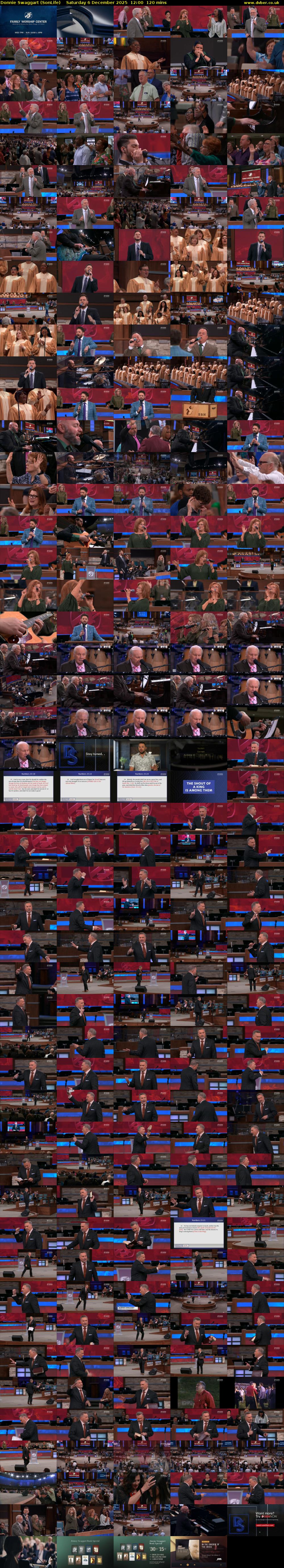 Donnie Swaggart (SonLife) Saturday 6 December 2025 12:00 - 14:00