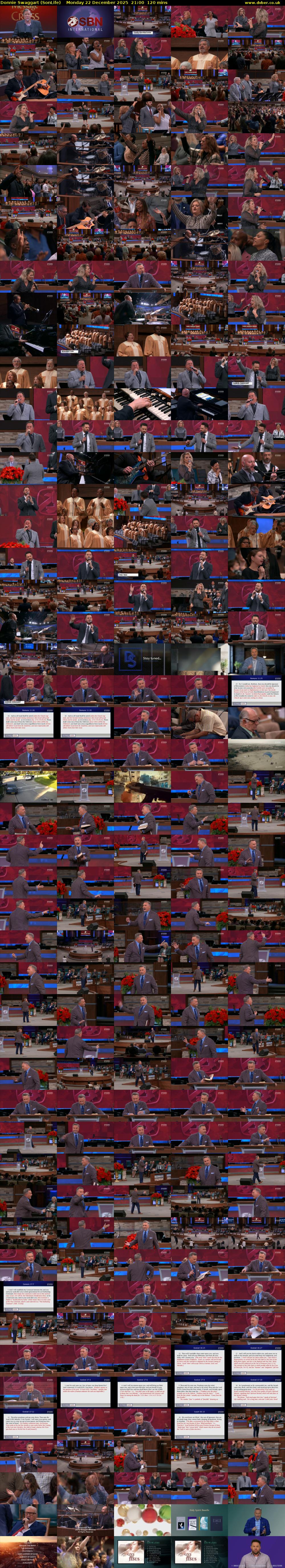 Donnie Swaggart (SonLife) Monday 22 December 2025 21:00 - 23:00