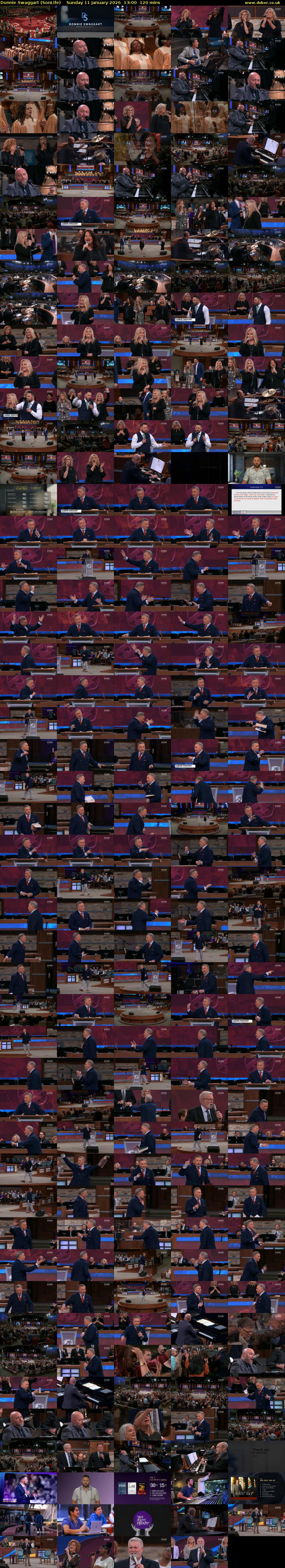 Donnie Swaggart (SonLife) Sunday 11 January 2026 13:00 - 15:00