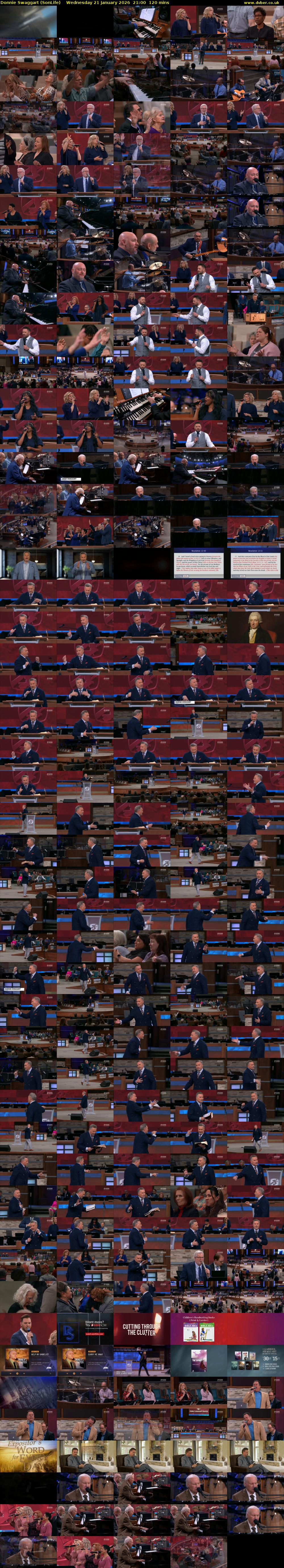 Donnie Swaggart (SonLife) Wednesday 21 January 2026 21:00 - 23:00