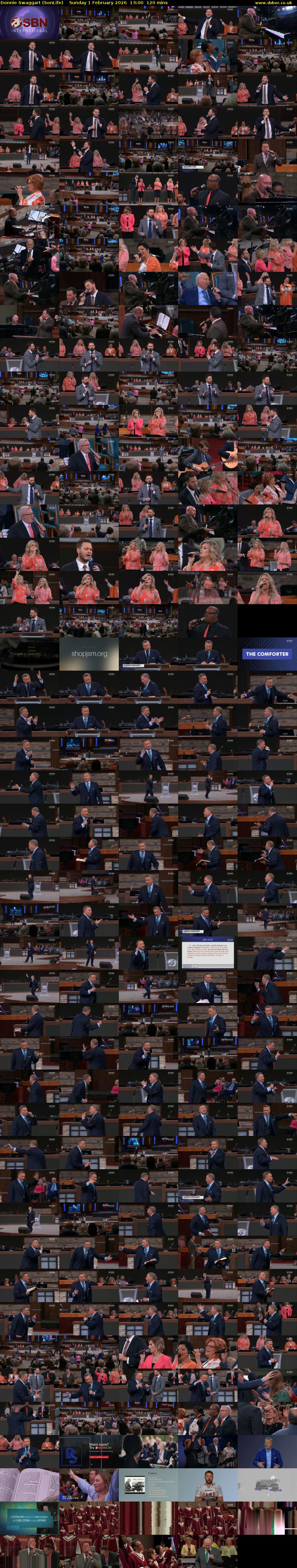 Donnie Swaggart (SonLife) Sunday 1 February 2026 13:00 - 15:00