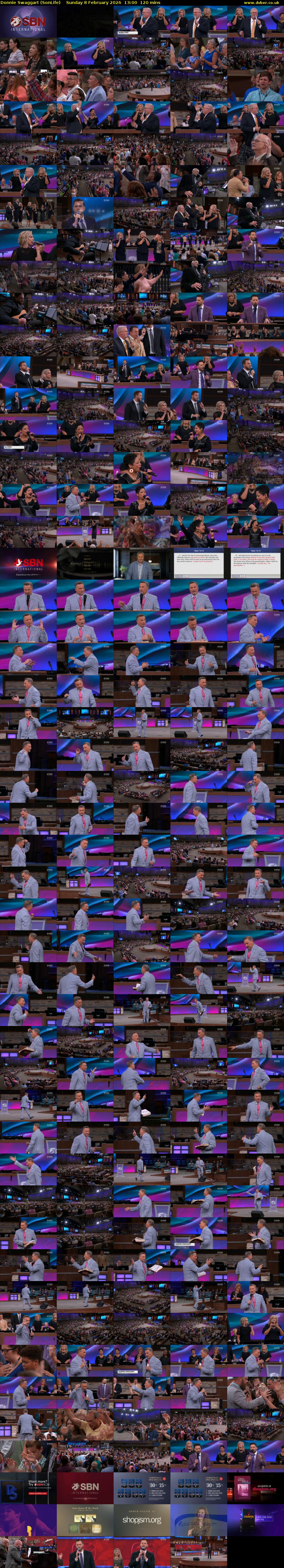 Donnie Swaggart (SonLife) Sunday 8 February 2026 13:00 - 15:00