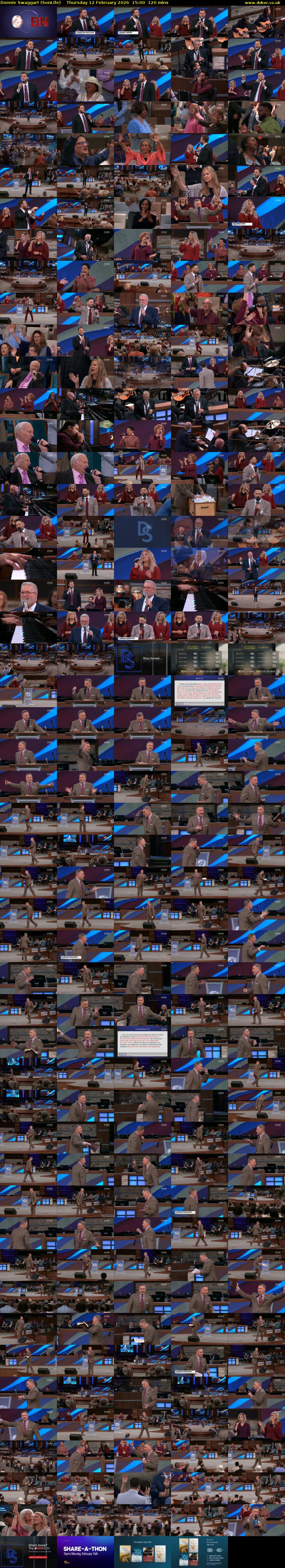 Donnie Swaggart (SonLife) Thursday 12 February 2026 15:00 - 17:00