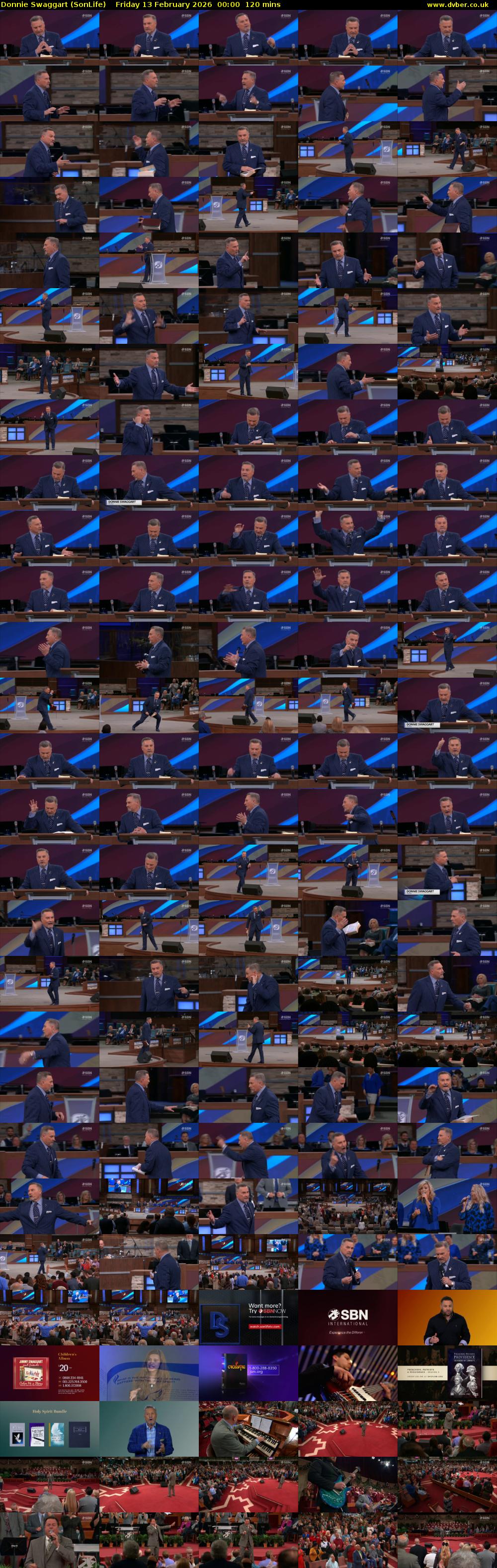 Donnie Swaggart (SonLife) Friday 13 February 2026 00:00 - 02:00