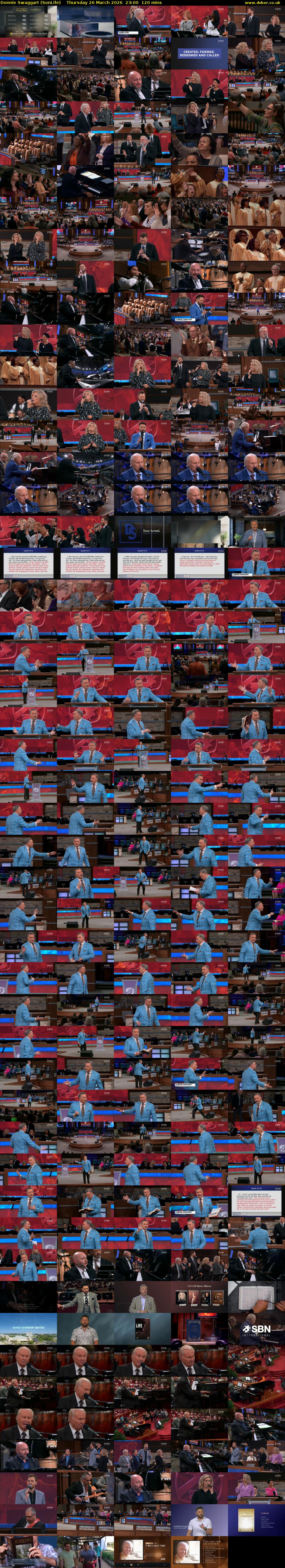 Donnie Swaggart (SonLife) Thursday 26 March 2026 23:00 - 01:00