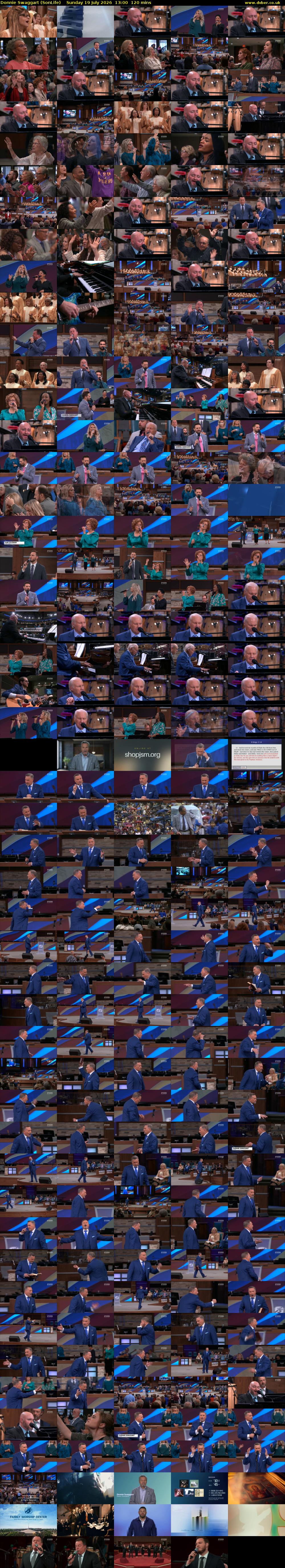 Donnie Swaggart (SonLife) Sunday 19 July 2026 13:00 - 15:00